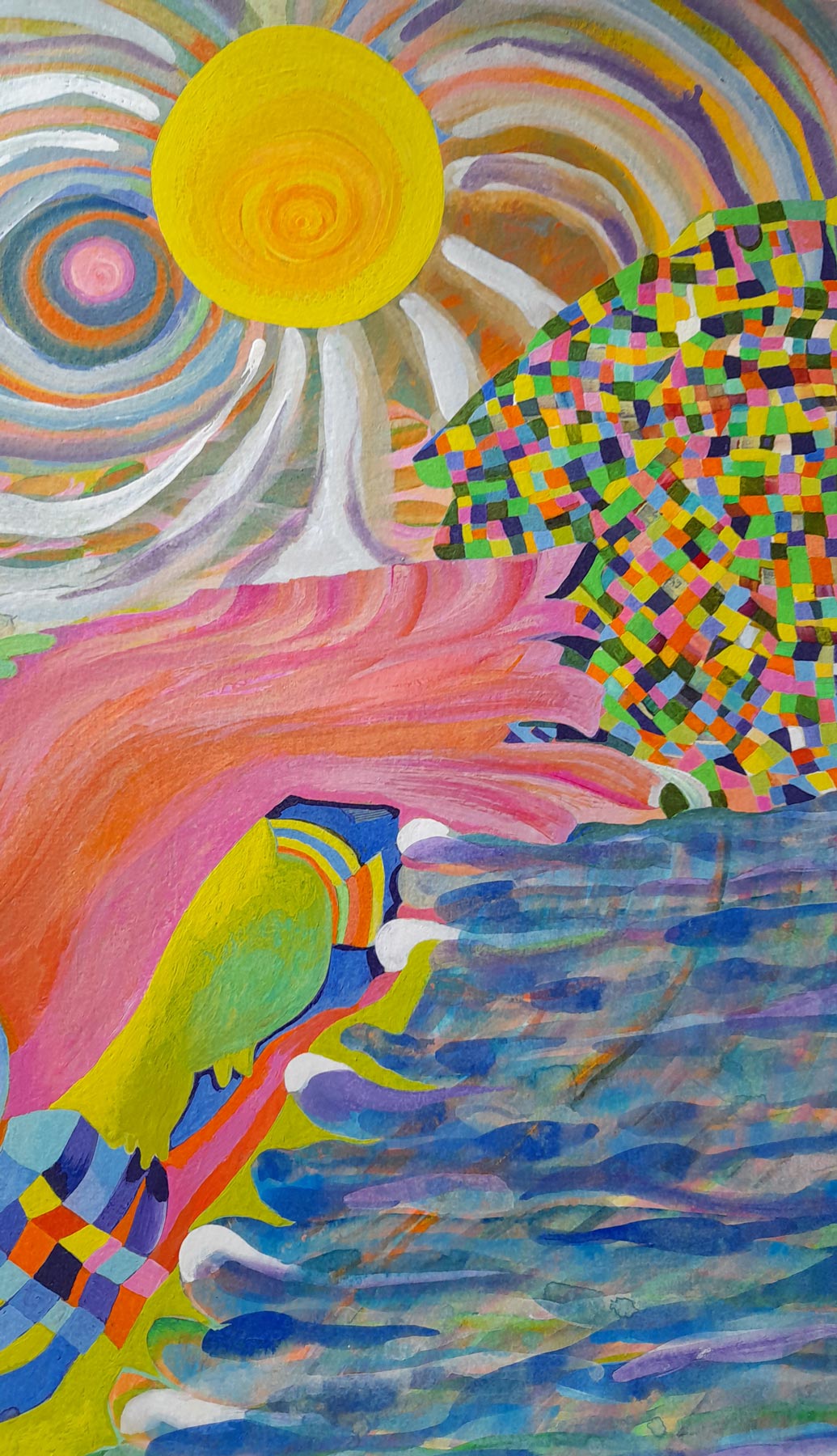 Barbara Thaden "Sea/Sun", 2022